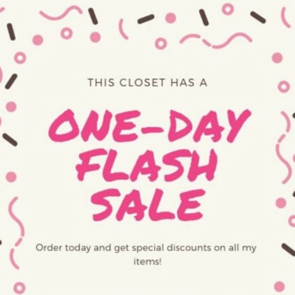 One-Day Flash Sale Announcement